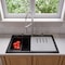 Alfi Brand 33 inch Granite Composite Workstation Single Bowl Drop In Sink w Accessories AB3418SBDI-BLA - alternate 2